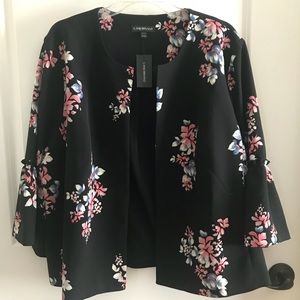 Floral Bell Sleeve Jacket